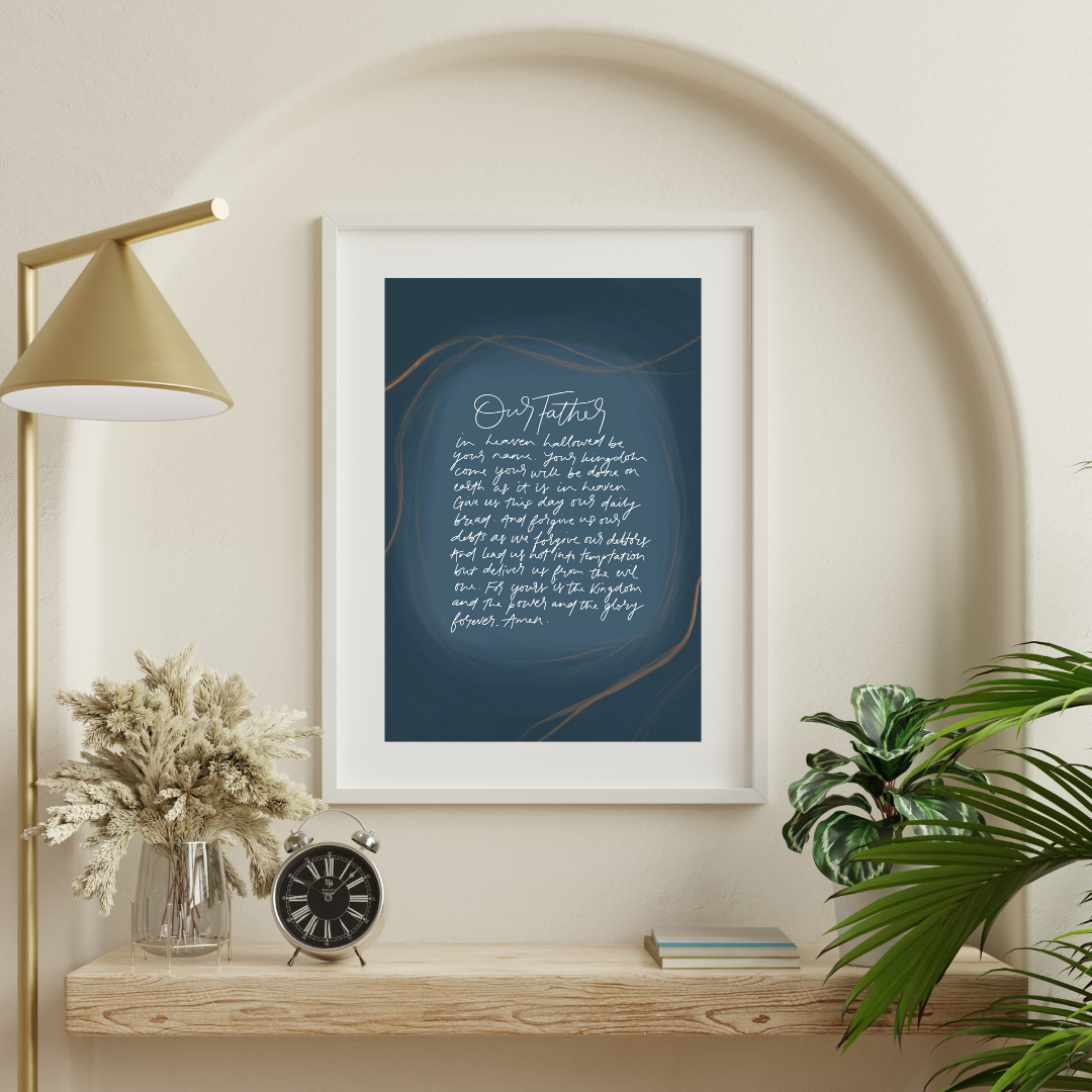 'The Lord's Prayer' Physical Print