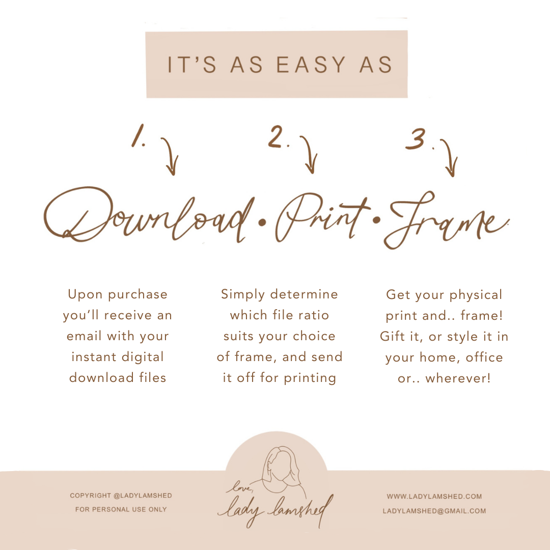 'The Blessing' Digital Print