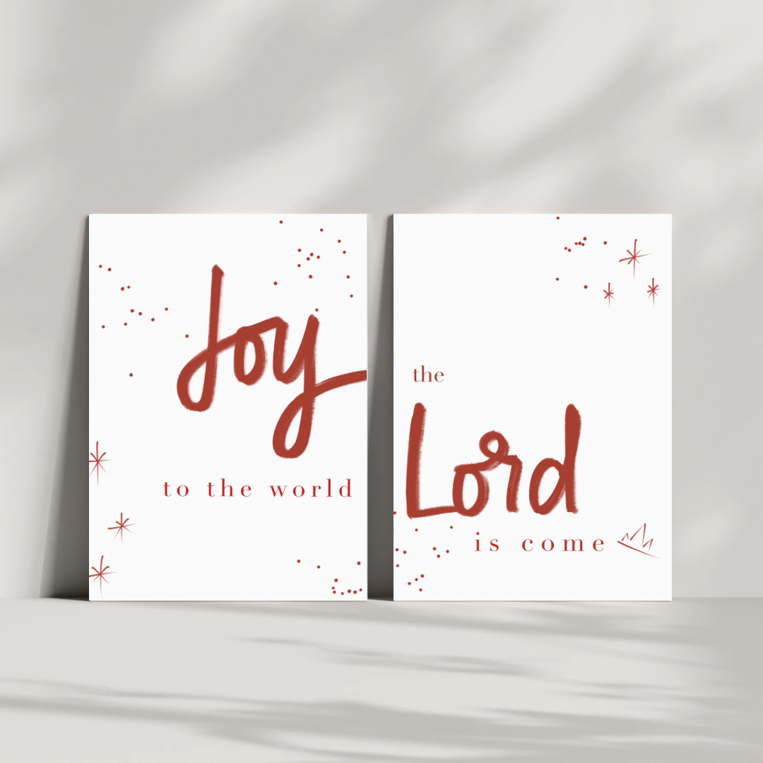 Joy to the Lord - Digital Christmas Print Set
